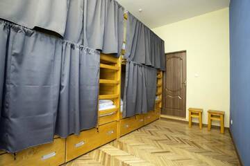 Фото номера Кровать в общем номере с 4 кроватями Хостелы Dream Hostel Carpathians Rakhiv г. Рахов 6